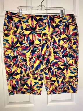 Zac and Rachel Floral and Yellow shorts